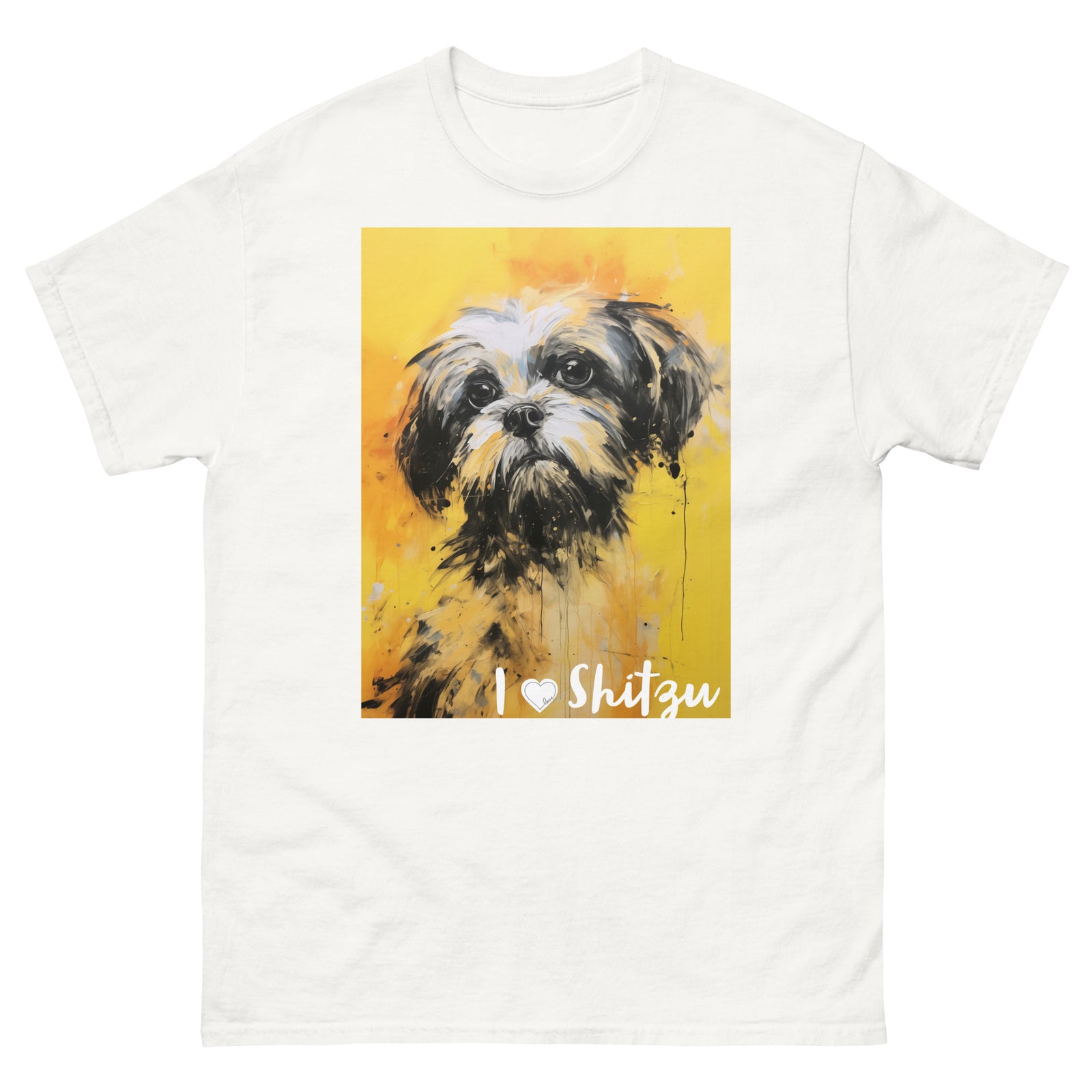 Men's classic tee - I ❤ DOGS - Shih Tzu