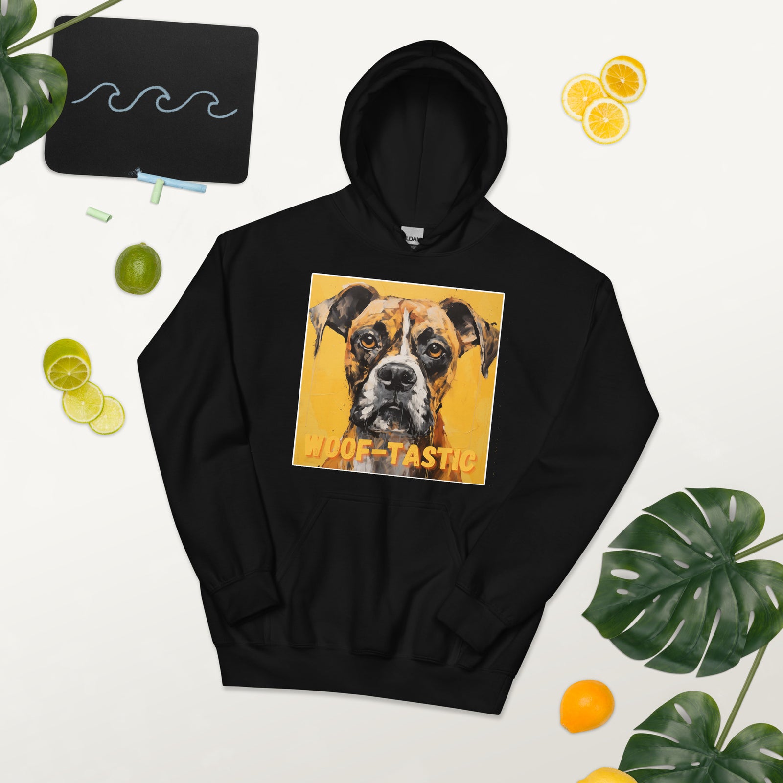 Unisex Hoodie Woof-tastic Boxer