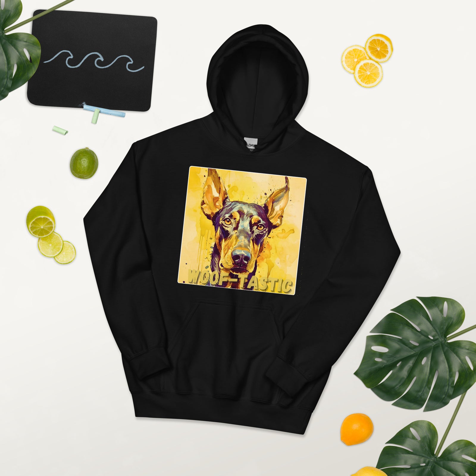 Unisex Hoodie Woof-tastic Doberman Pinscher
