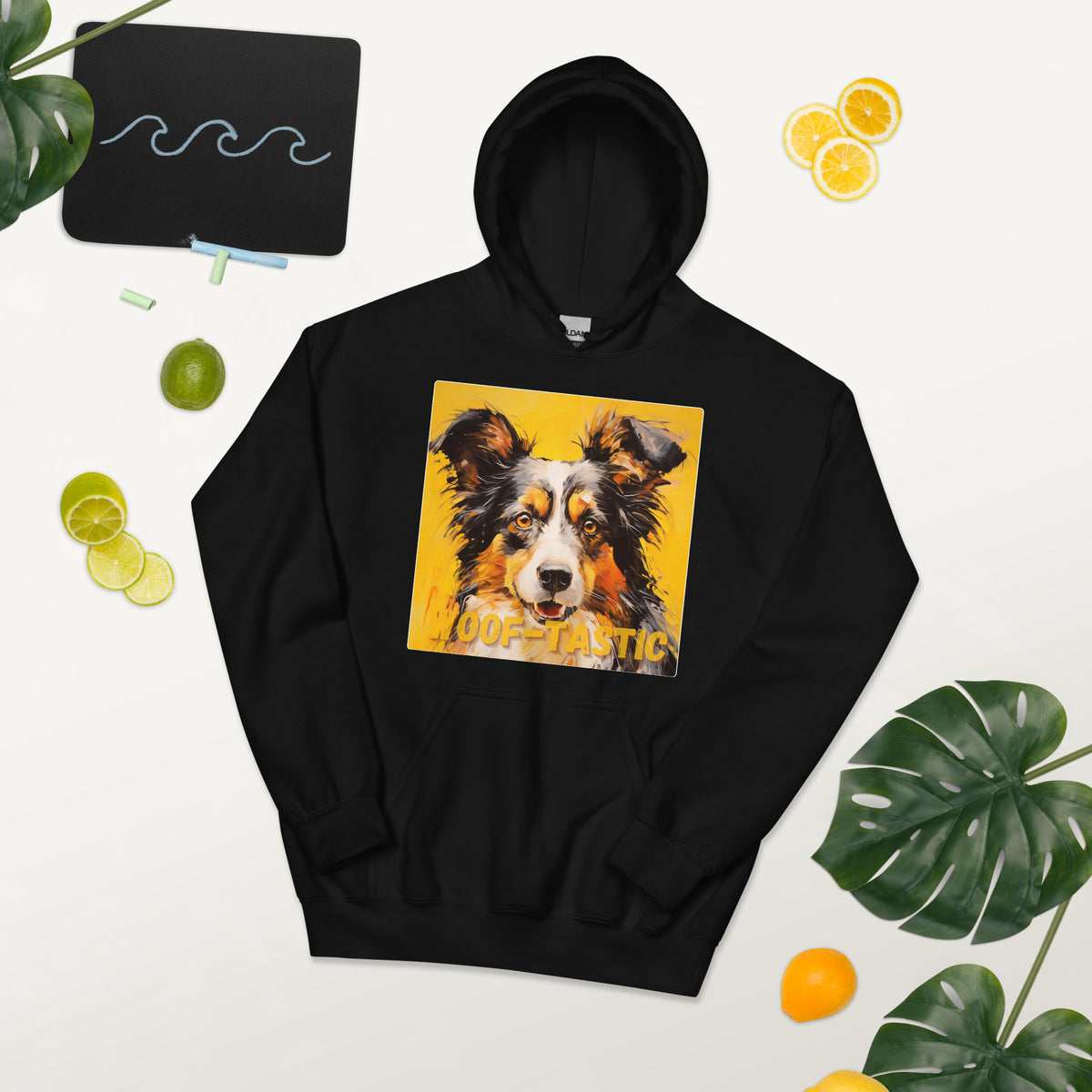 Unisex Hoodie, Woof-tastic Shetland Sheepdog