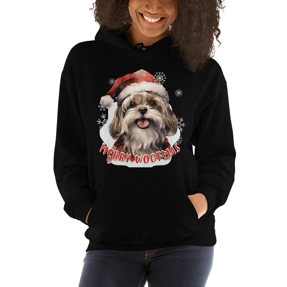 Unisex Hoodie Shitzu - Merry Woofmas
