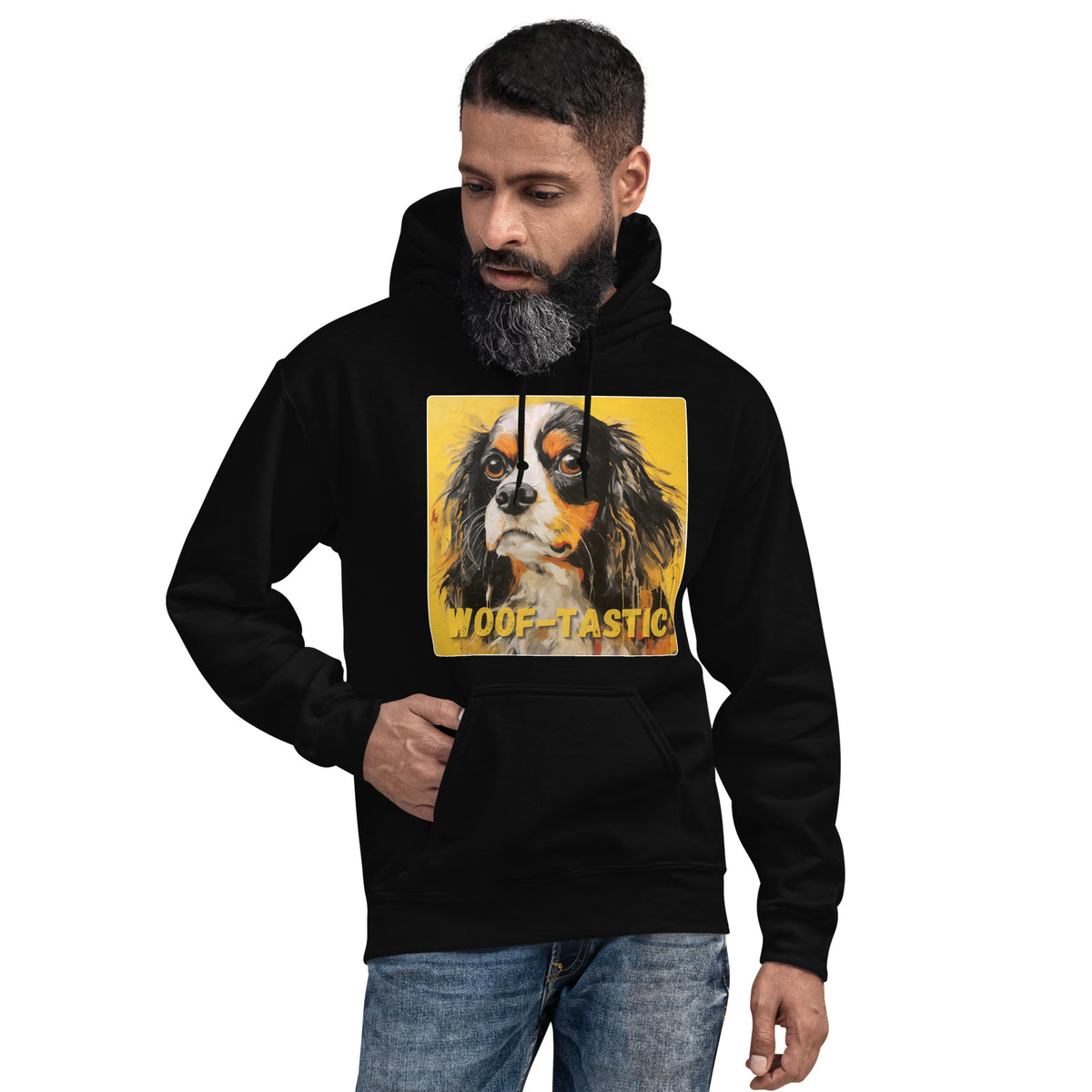 Unisex Hoodie Woof-tastic Cavalier King Charles Spaniel