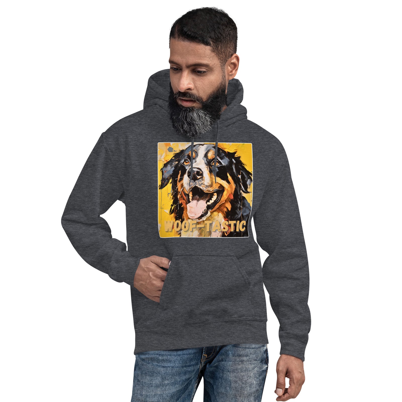 Unisex Hoodie Woof-tastic Bernese Mountain Dog