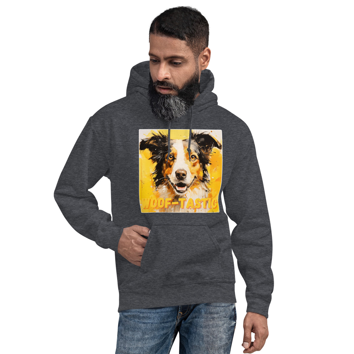Unisex Hoodie Woof-tastic Border Collie