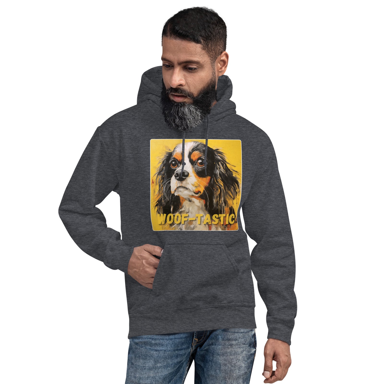 Unisex Hoodie Woof-tastic Cavalier King Charles Spaniel