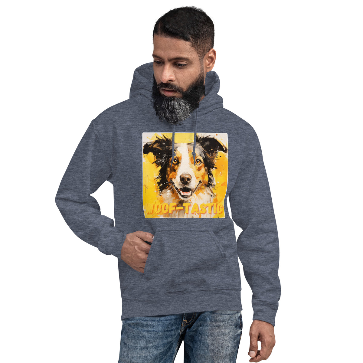 Unisex Hoodie Woof-tastic Border Collie