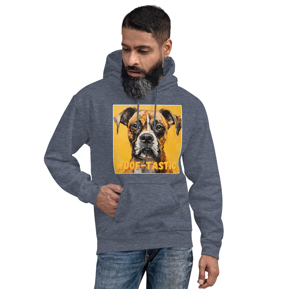 Unisex Hoodie Woof-tastic Boxer