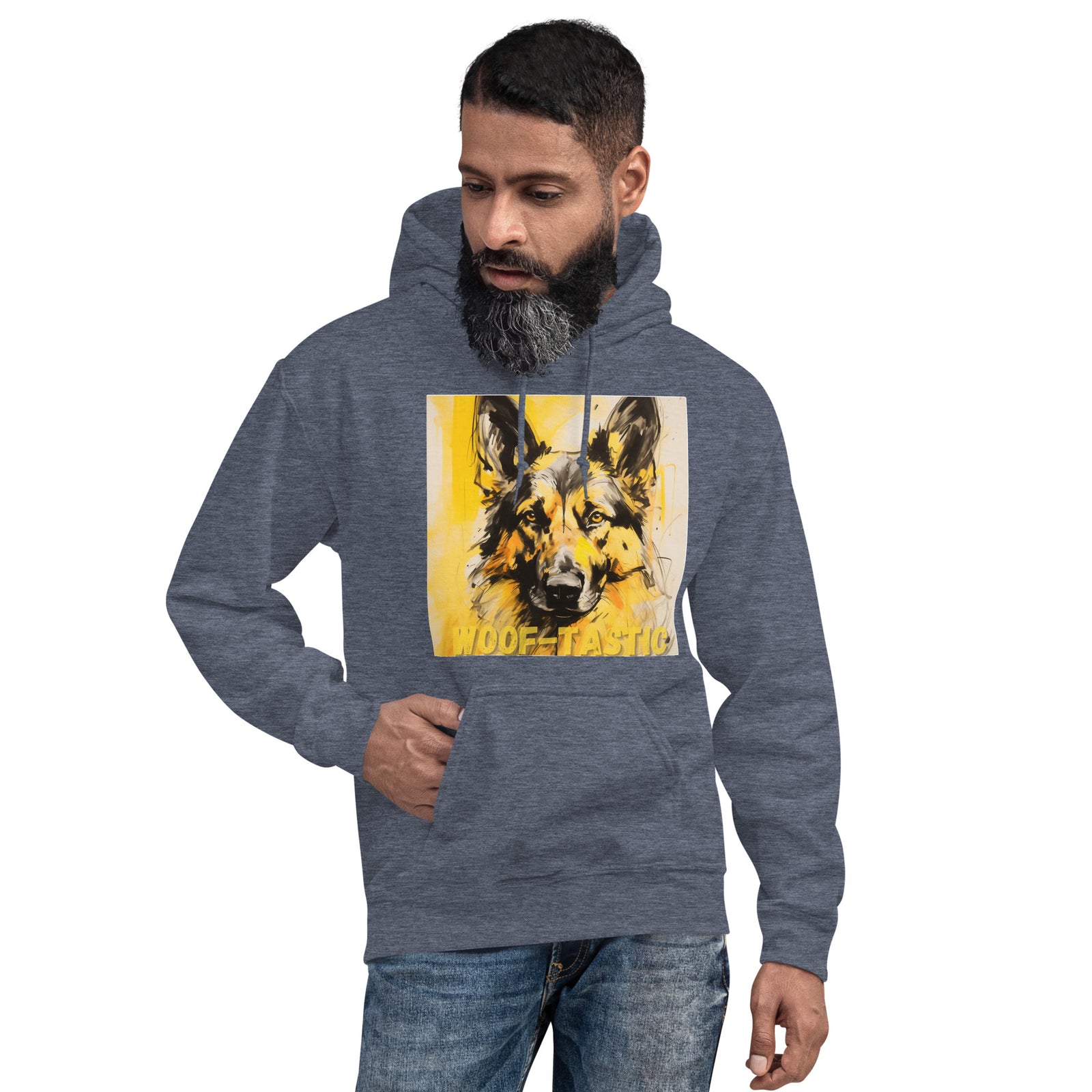 Unisex Hoodie, Woof-tastic German Shepherd