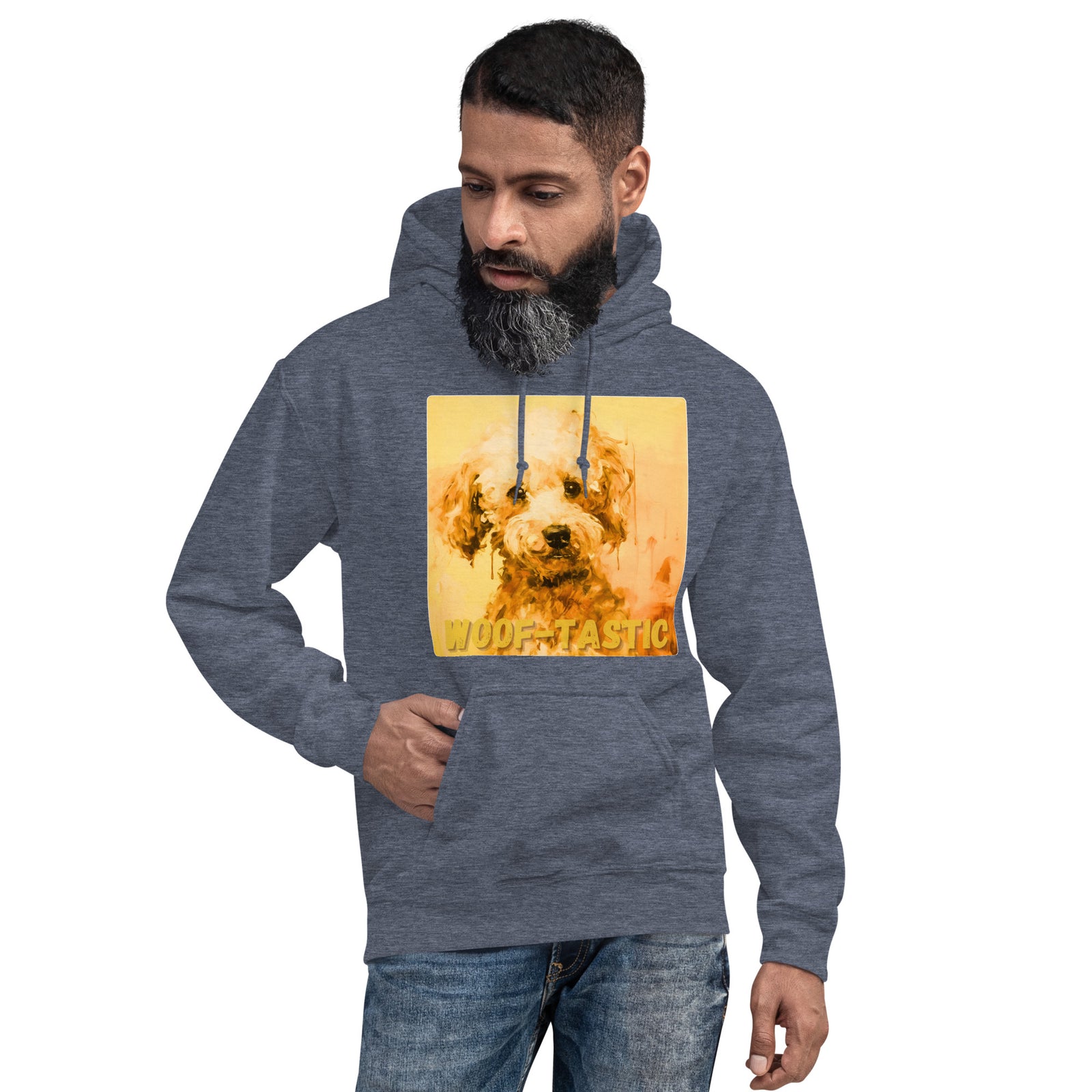 Unisex Hoodie, Woof-tastic Poodle