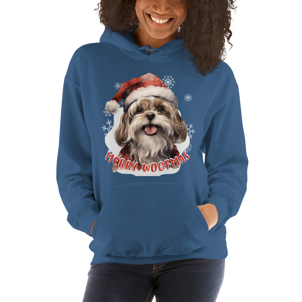 Unisex Hoodie Shitzu - Merry Woofmas