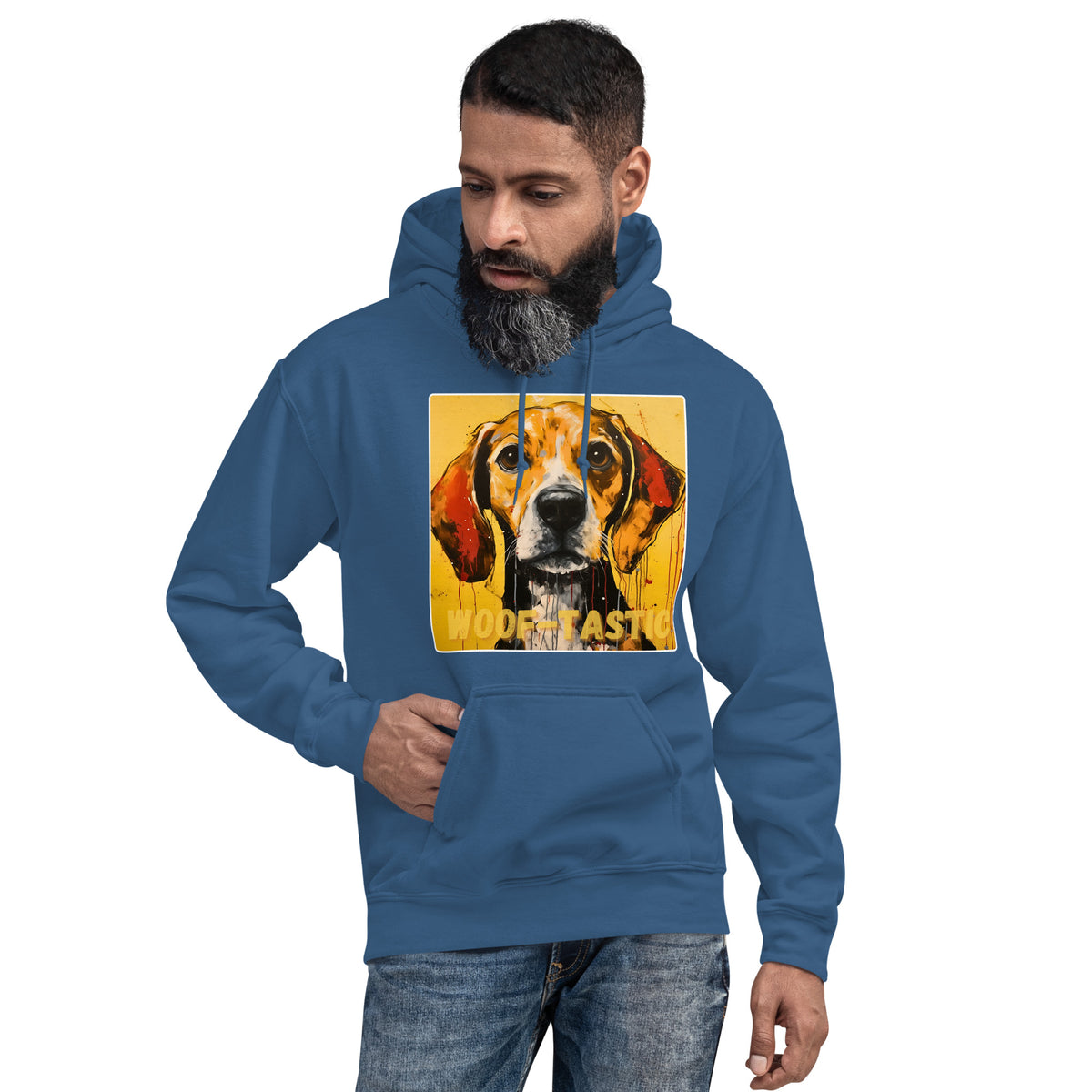 Unisex Hoodie Woof-tastic Beagle