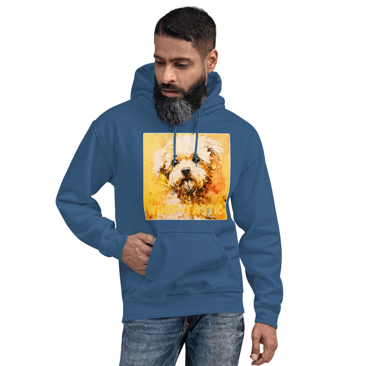 Unisex Hoodie Woof-tastic Bichon Frise