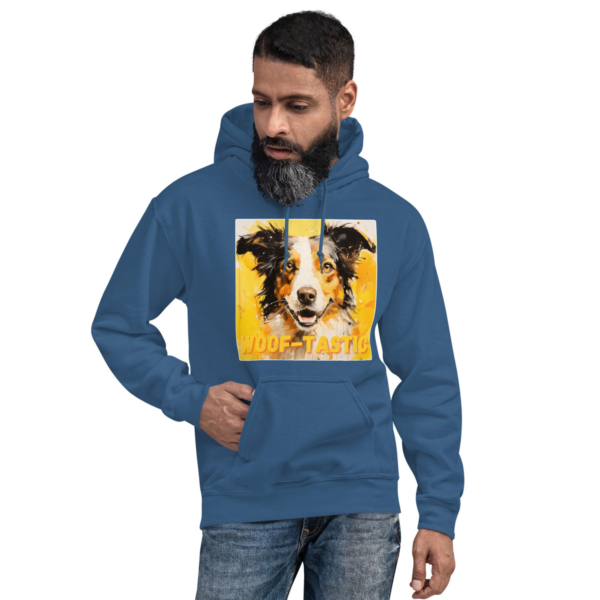Unisex Hoodie Woof-tastic Border Collie