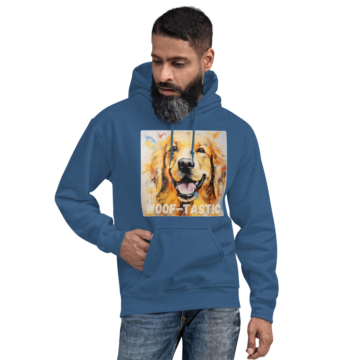 Unisex Hoodie Woof-tastic Golden Retriever