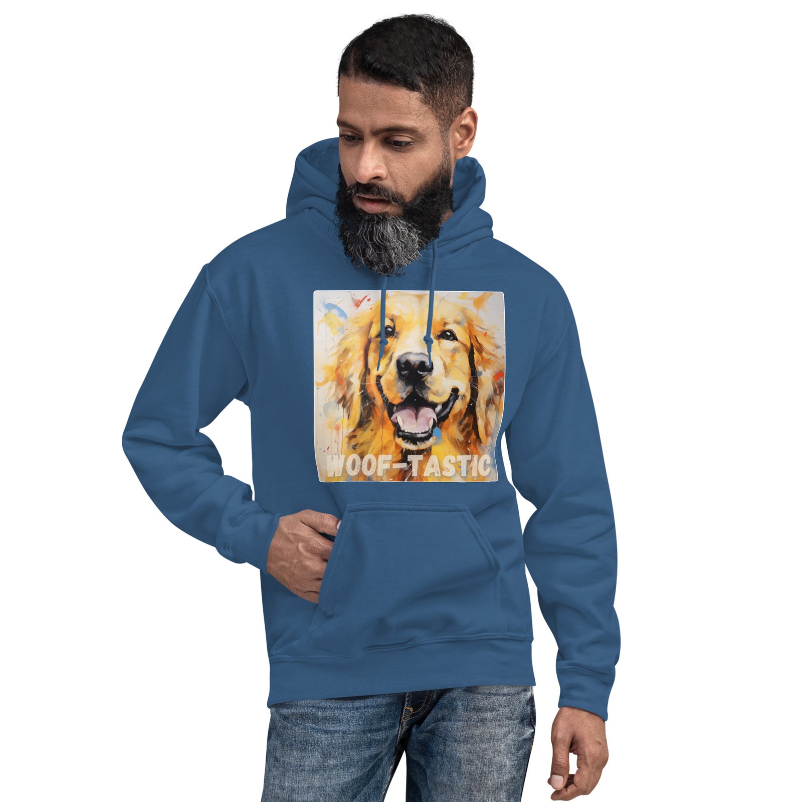 Unisex Hoodie Woof-tastic Golden Retriever