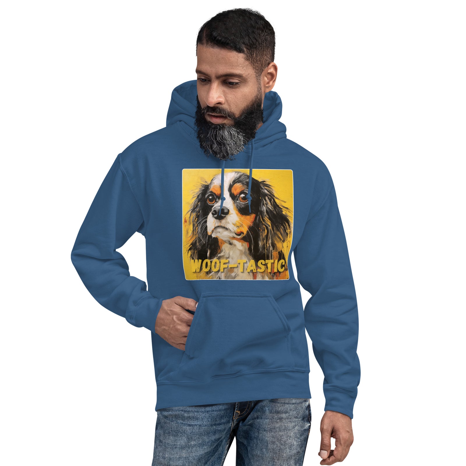 Unisex Hoodie Woof-tastic Cavalier King Charles Spaniel