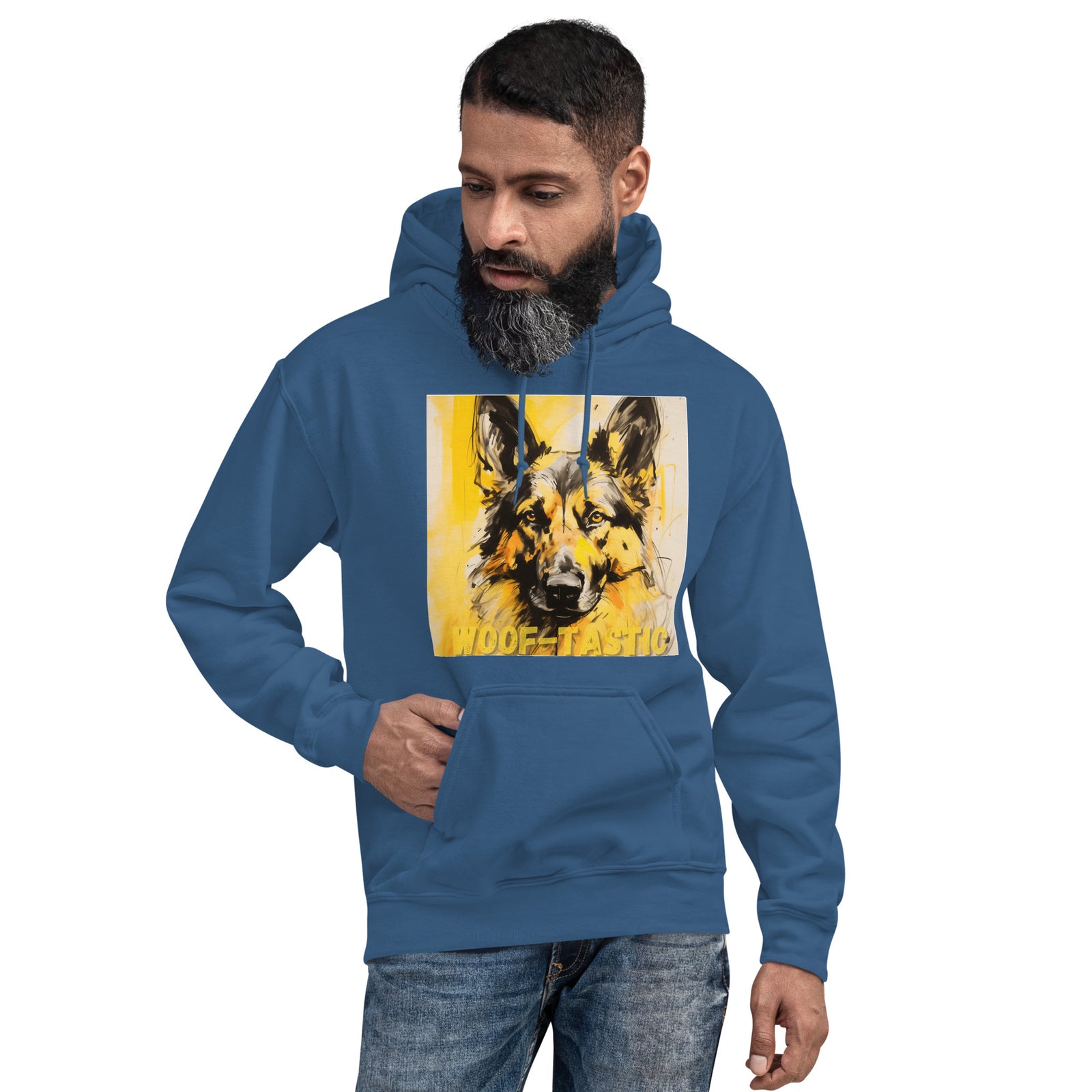 Unisex Hoodie, Woof-tastic German Shepherd
