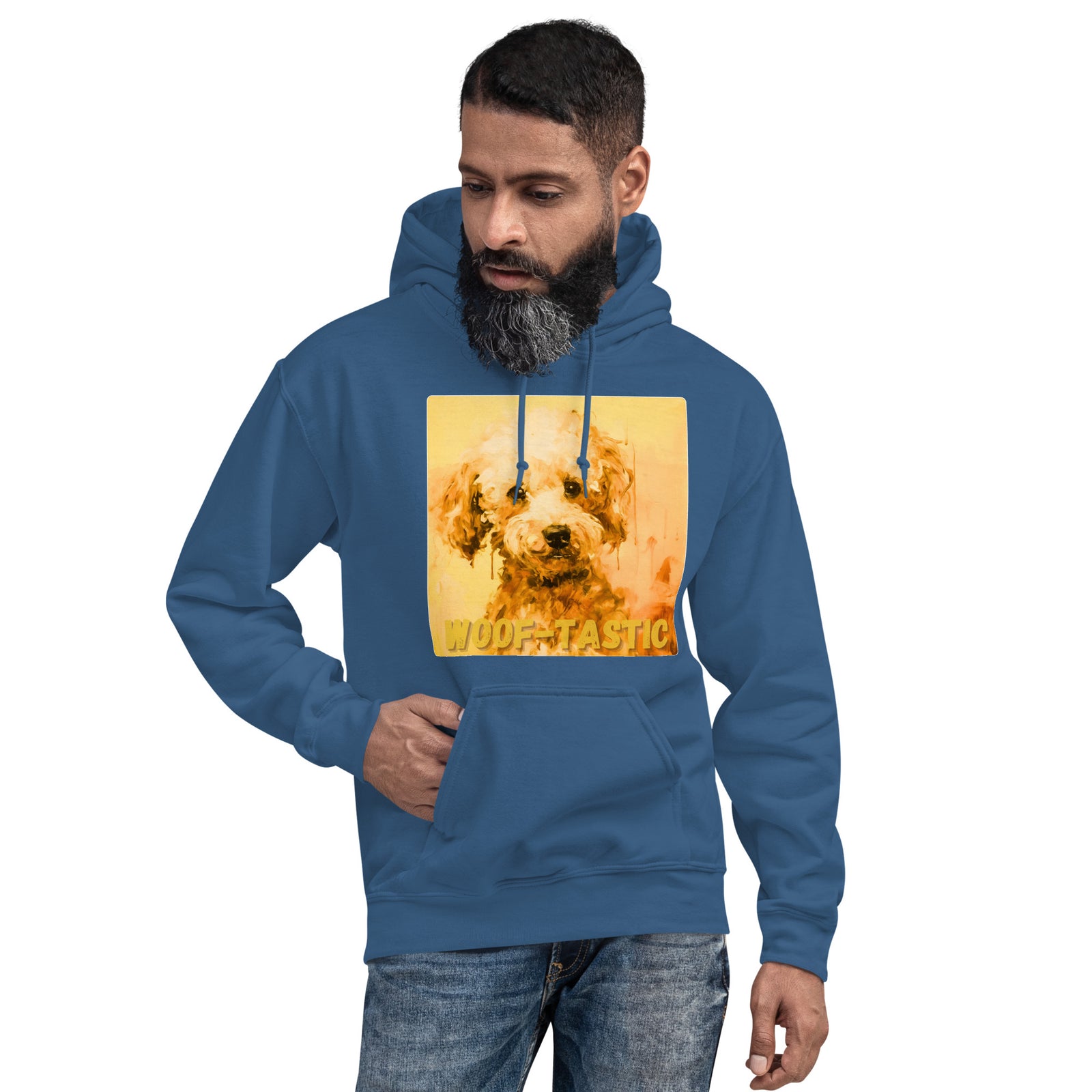 Unisex Hoodie, Woof-tastic Poodle