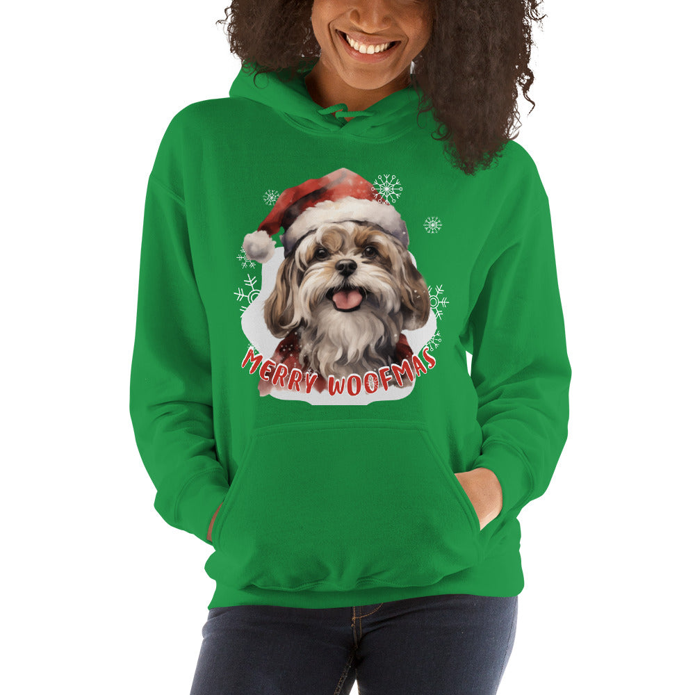 Unisex Hoodie Shitzu - Merry Woofmas