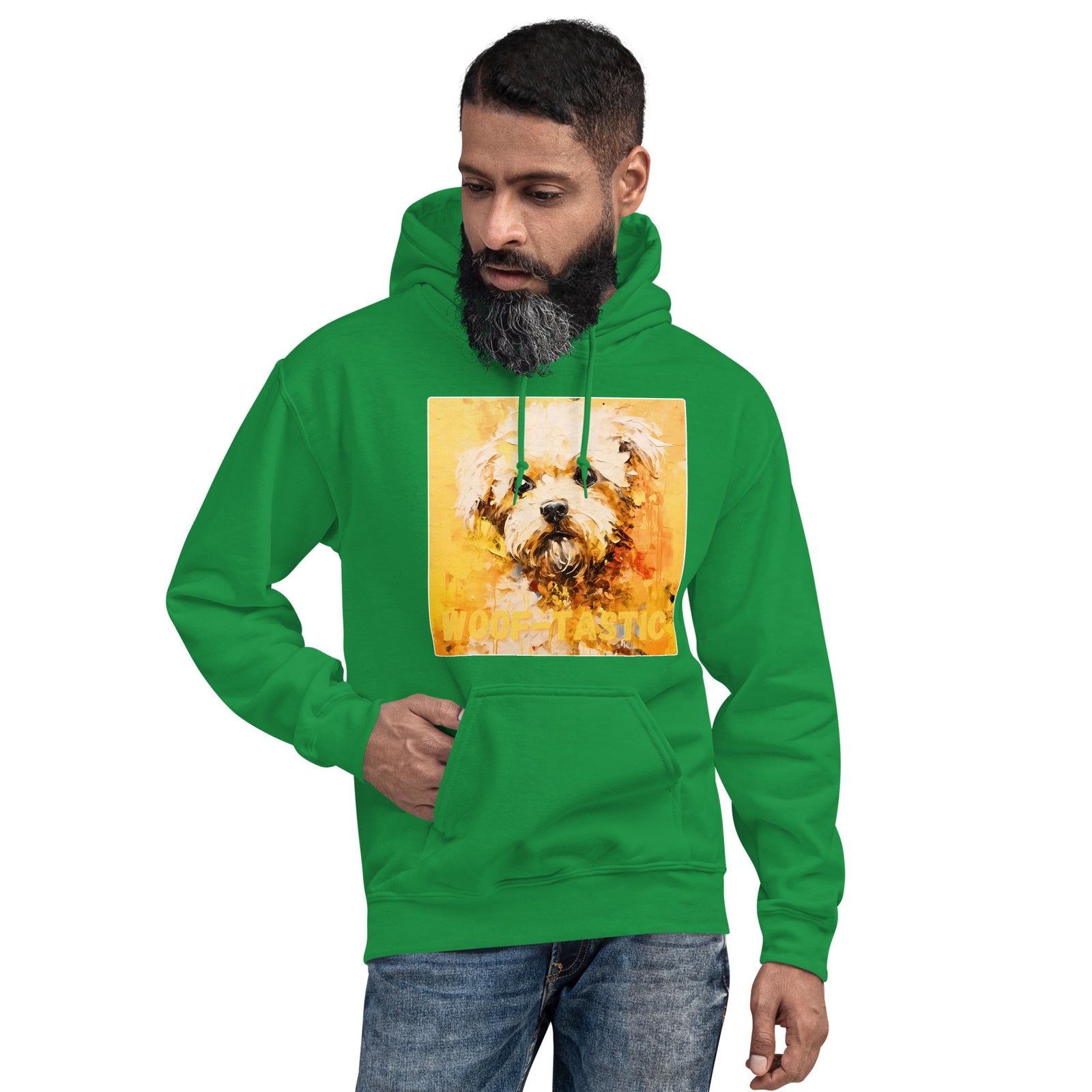 Unisex Hoodie Woof-tastic Bichon Frise