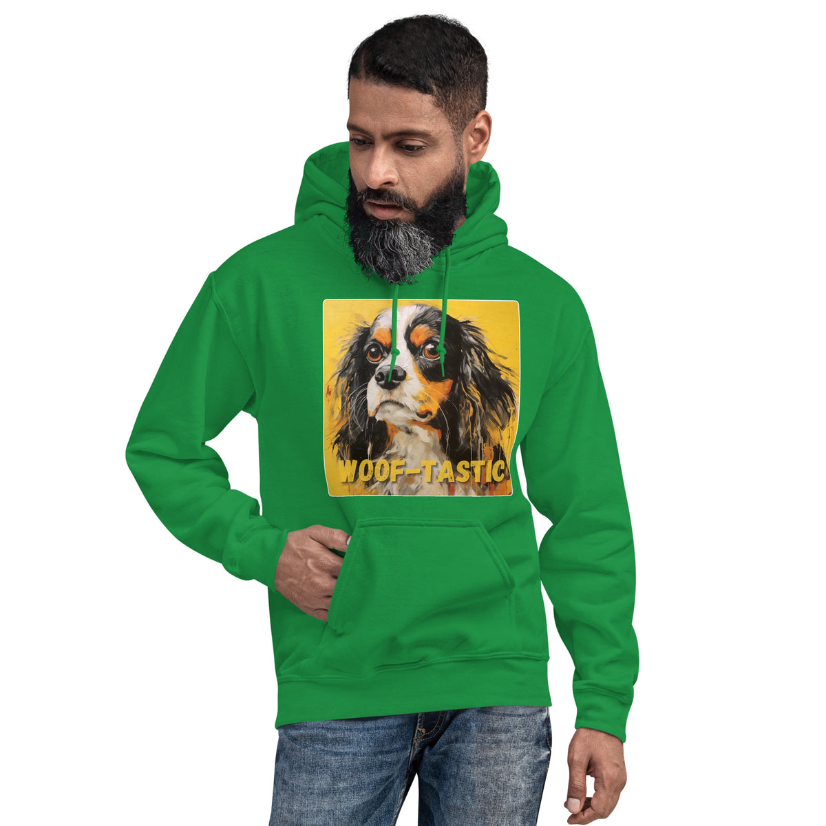 Unisex Hoodie Woof-tastic Cavalier King Charles Spaniel