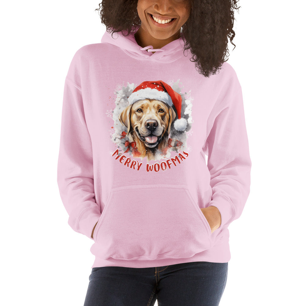 Unisex Hoodie Labrador Retriever - Merry Woofmas