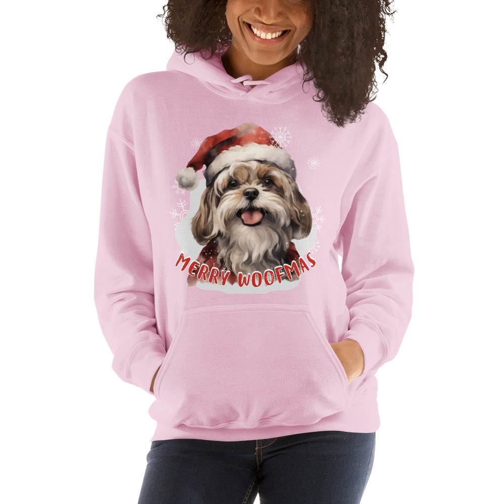 Unisex Hoodie Shitzu - Merry Woofmas