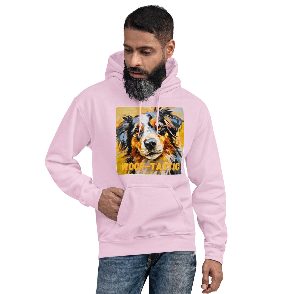 Unisex Hoodie  Woof-tastic Australian Shepherd