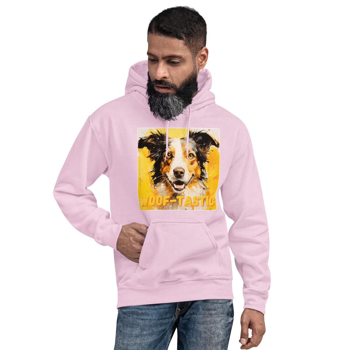 Unisex Hoodie Woof-tastic Border Collie