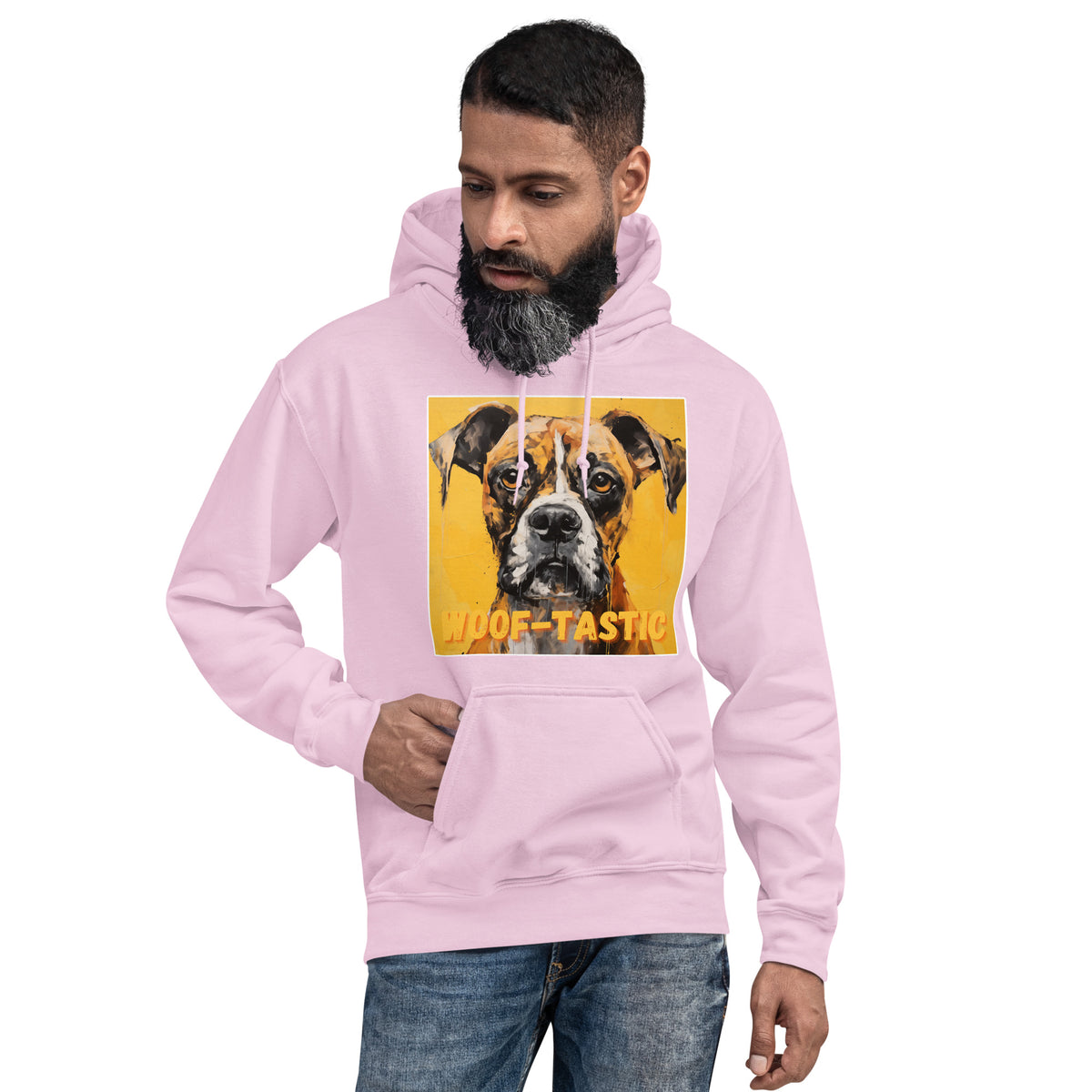 Unisex Hoodie Woof-tastic Boxer
