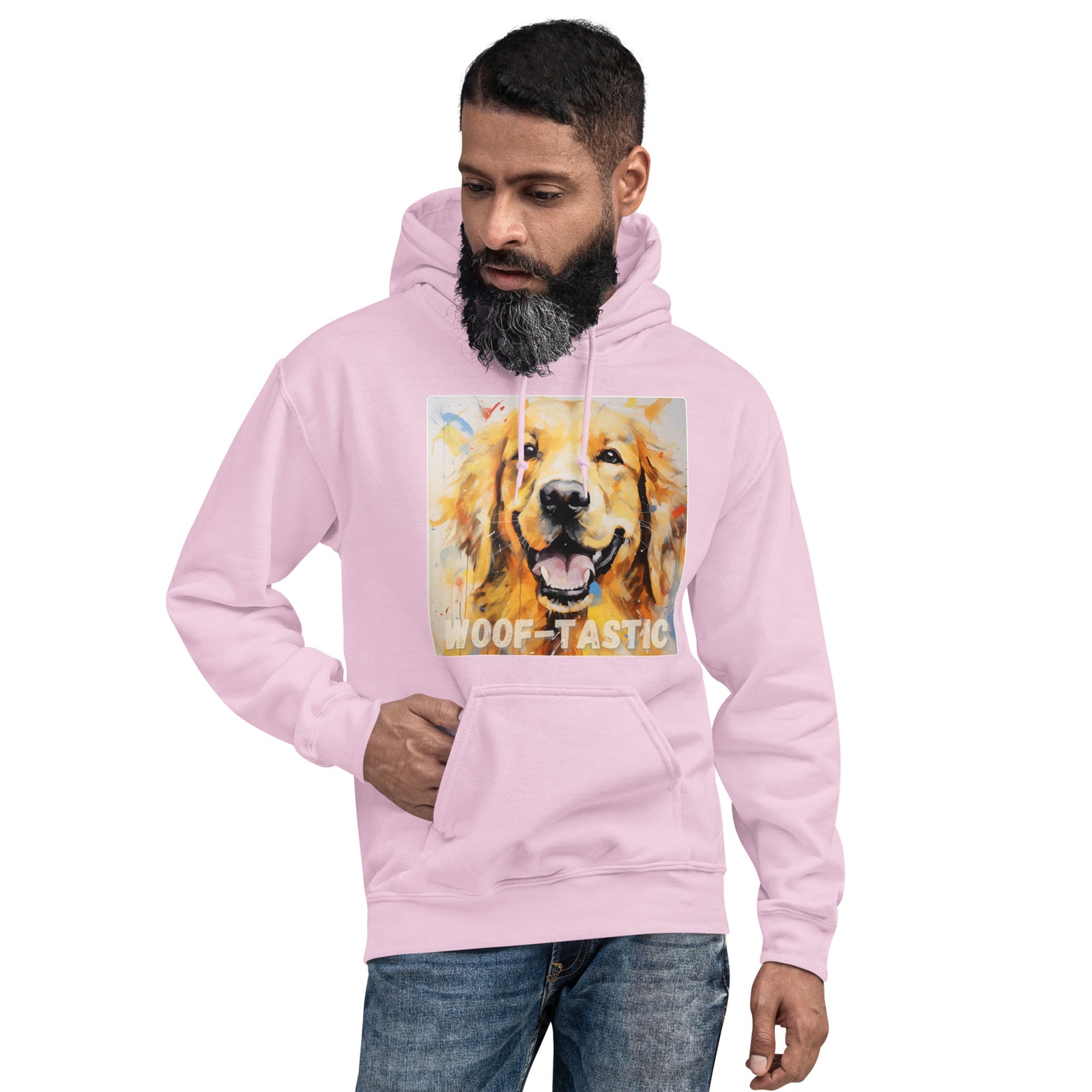Unisex Hoodie Woof-tastic Golden Retriever