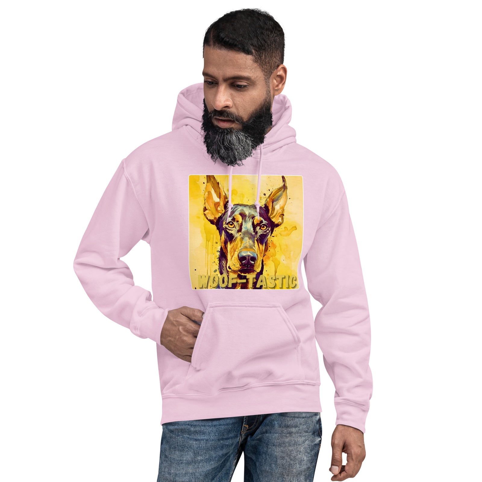 Unisex Hoodie Woof-tastic Doberman Pinscher