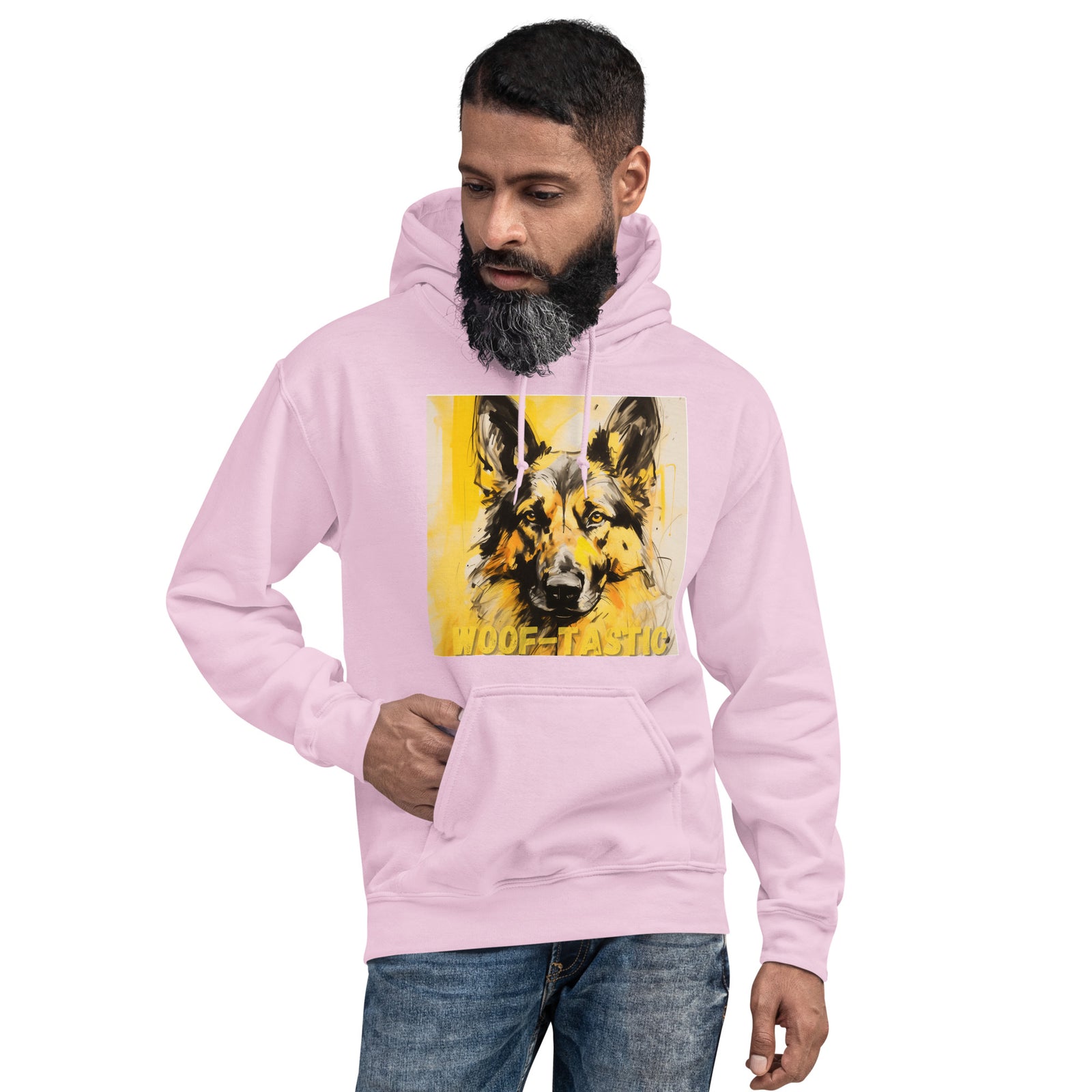 Unisex Hoodie, Woof-tastic German Shepherd
