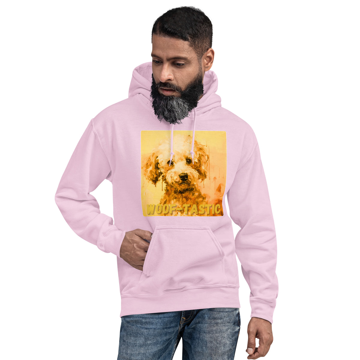 Unisex Hoodie, Woof-tastic Poodle