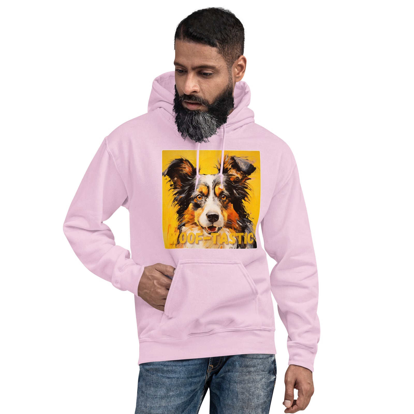 Unisex Hoodie, Woof-tastic Shetland Sheepdog