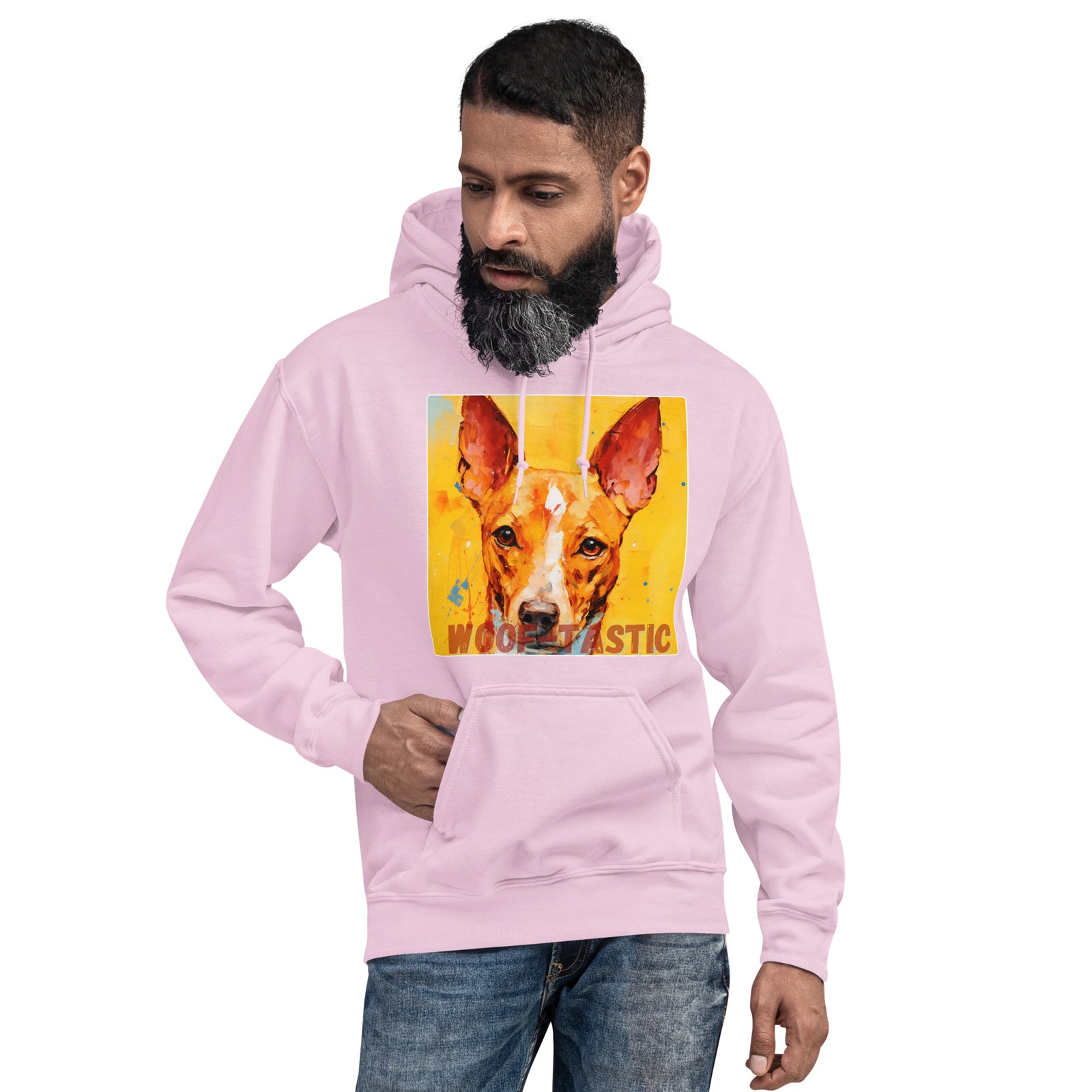 Unisex Hoodie, Woof-tastic Basenjie