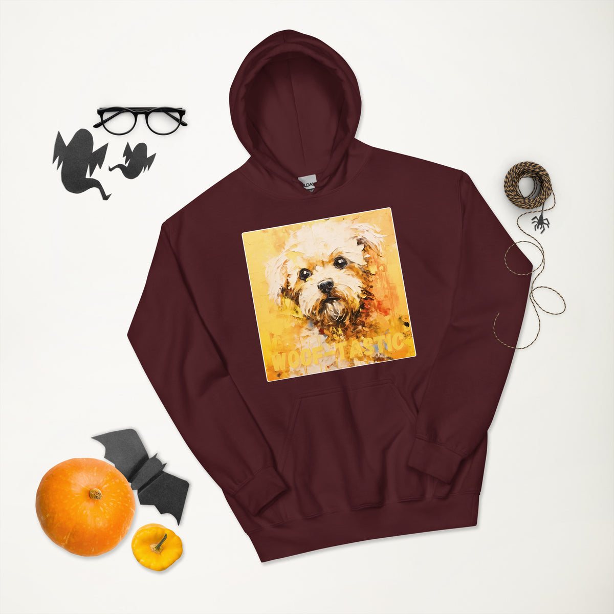 Unisex Hoodie Woof-tastic Bichon Frise