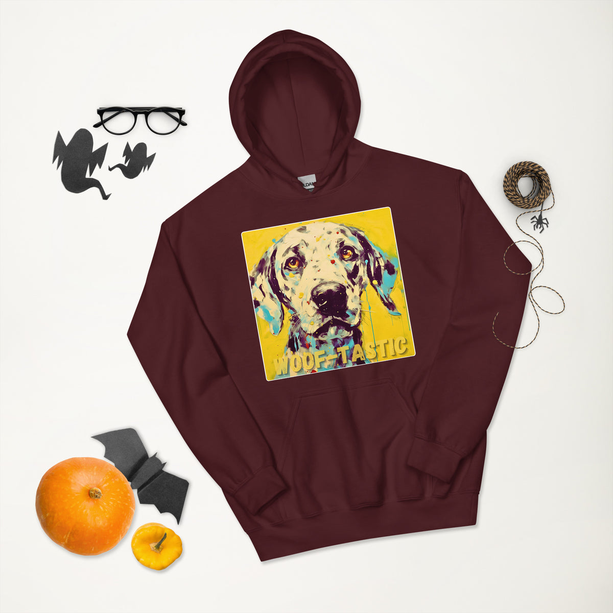 Unisex Hoodie Woof-tastic Dalmatian