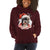 Unisex Hoodie French Bulldog - Merry Woofmas