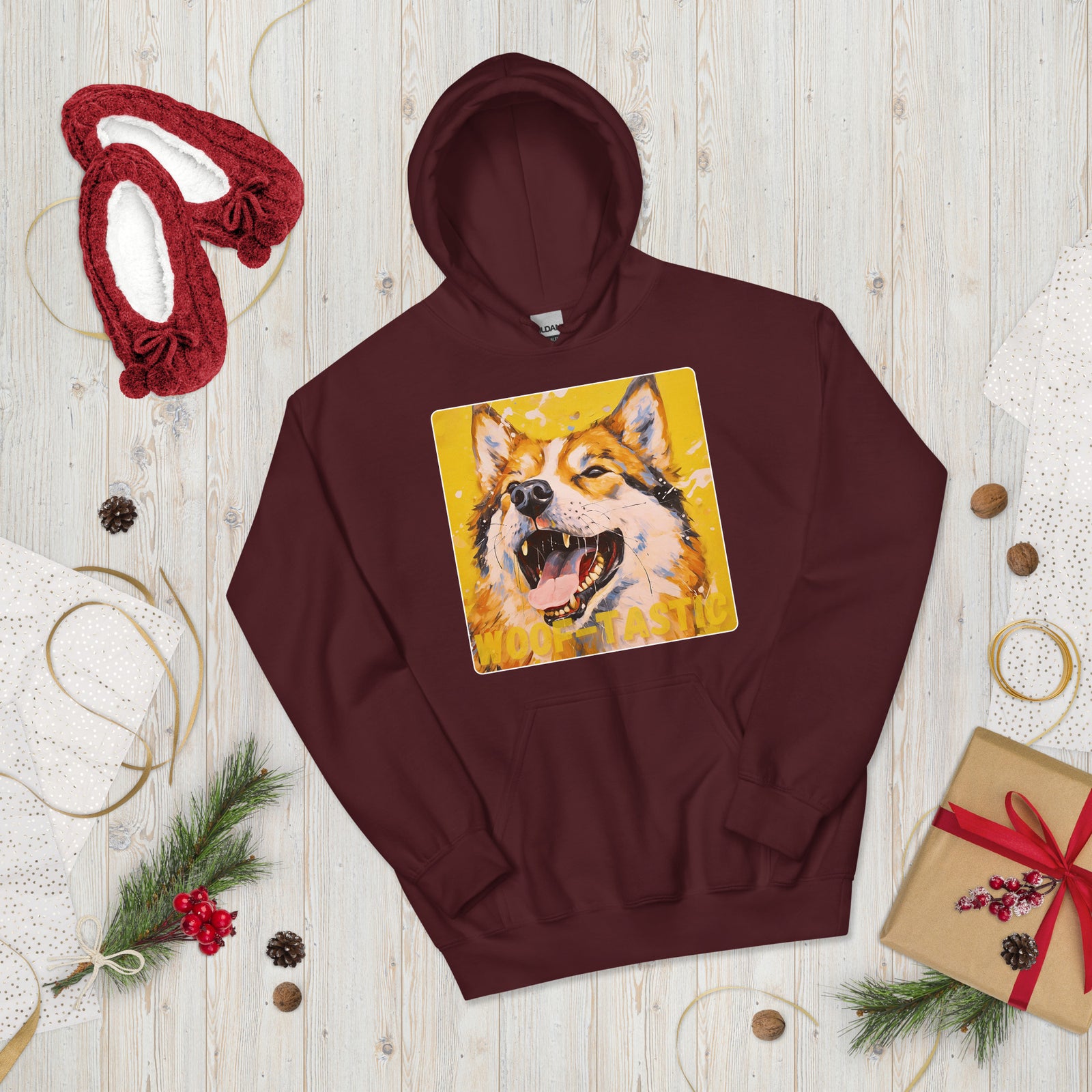 Unisex Hoodie Woof-tastic Akita