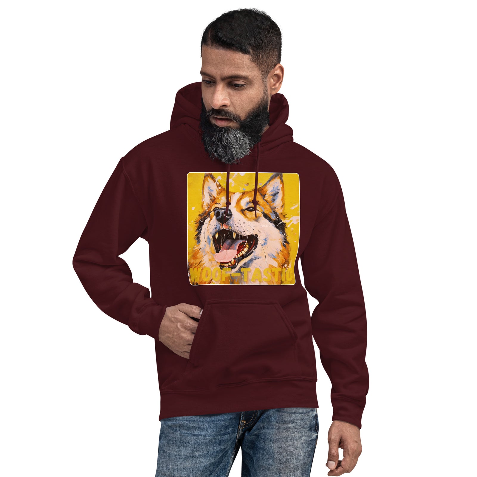 Unisex Hoodie Woof-tastic Akita