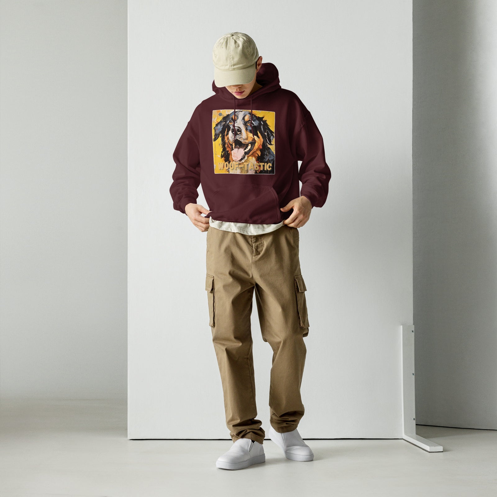 Unisex Hoodie Woof-tastic Bernese Mountain Dog