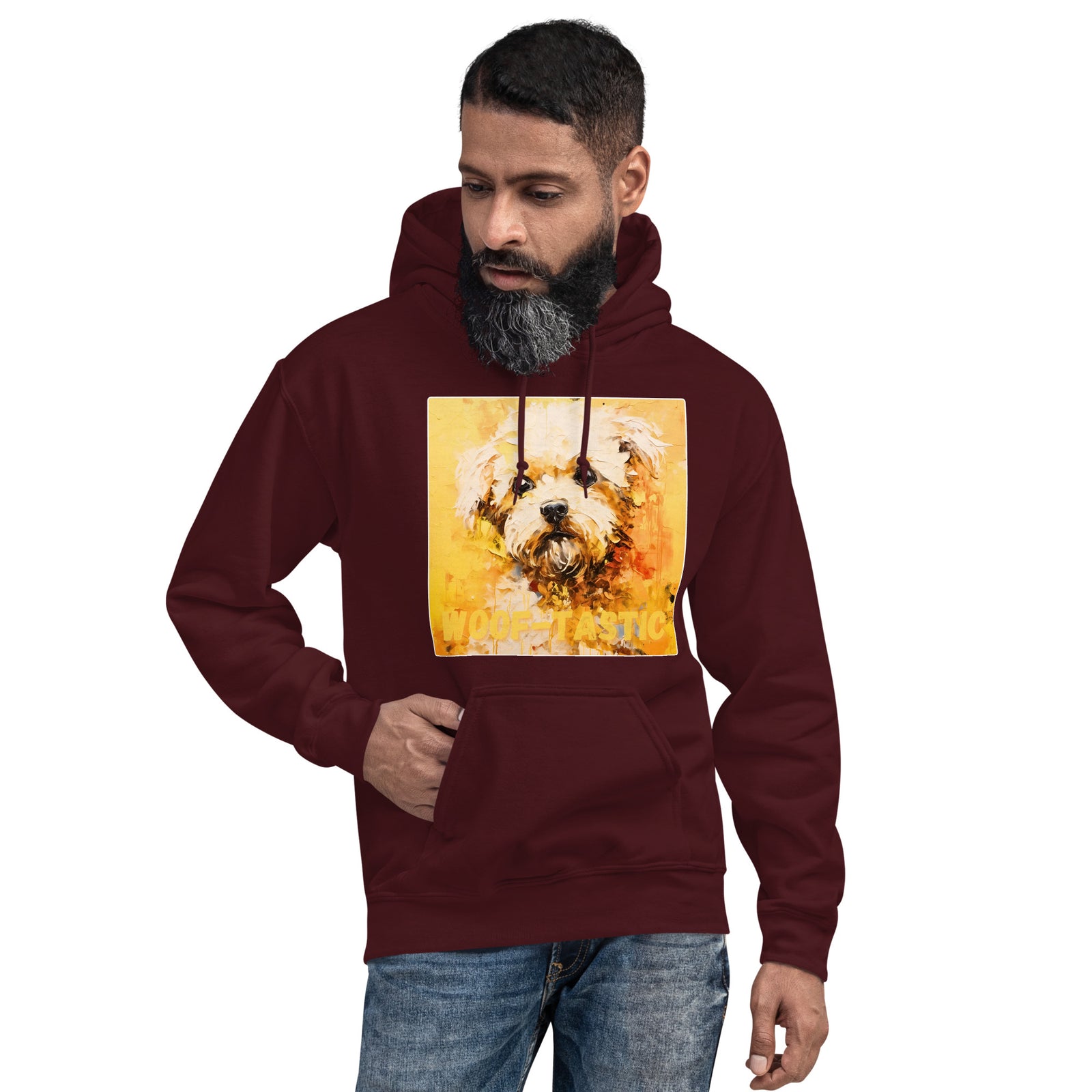 Unisex Hoodie Woof-tastic Bichon Frise