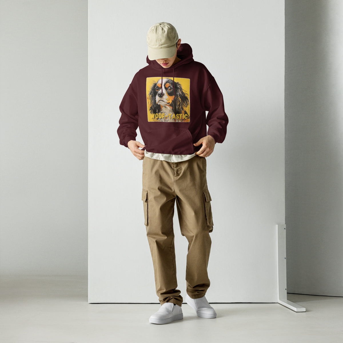 Unisex Hoodie Woof-tastic Cavalier King Charles Spaniel