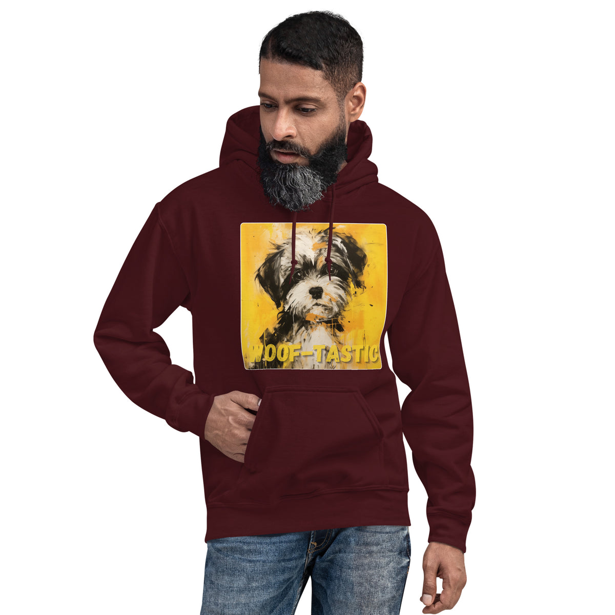 Unisex Hoodie, Woof-tastic Shih Tzu
