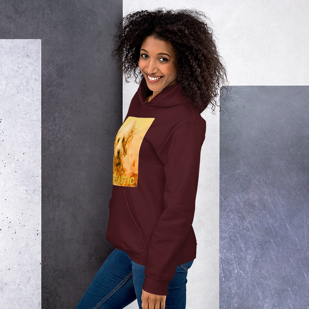 Unisex Hoodie, Woof-tastic Poodle