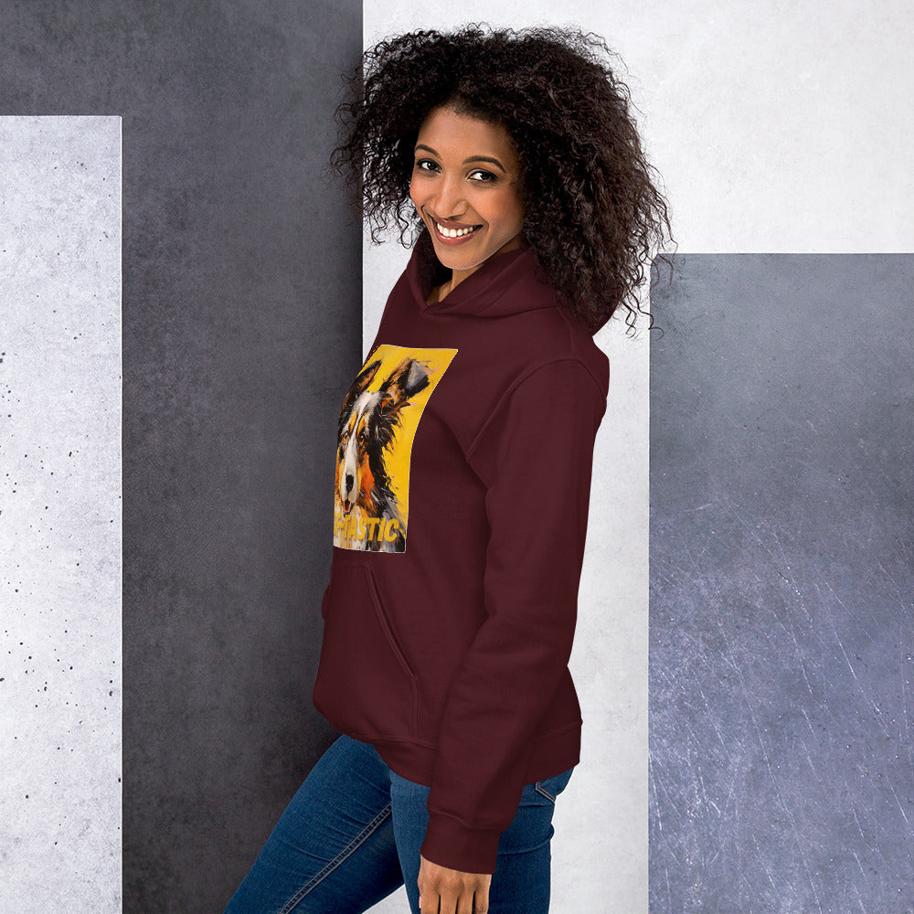 Unisex Hoodie, Woof-tastic Shetland Sheepdog