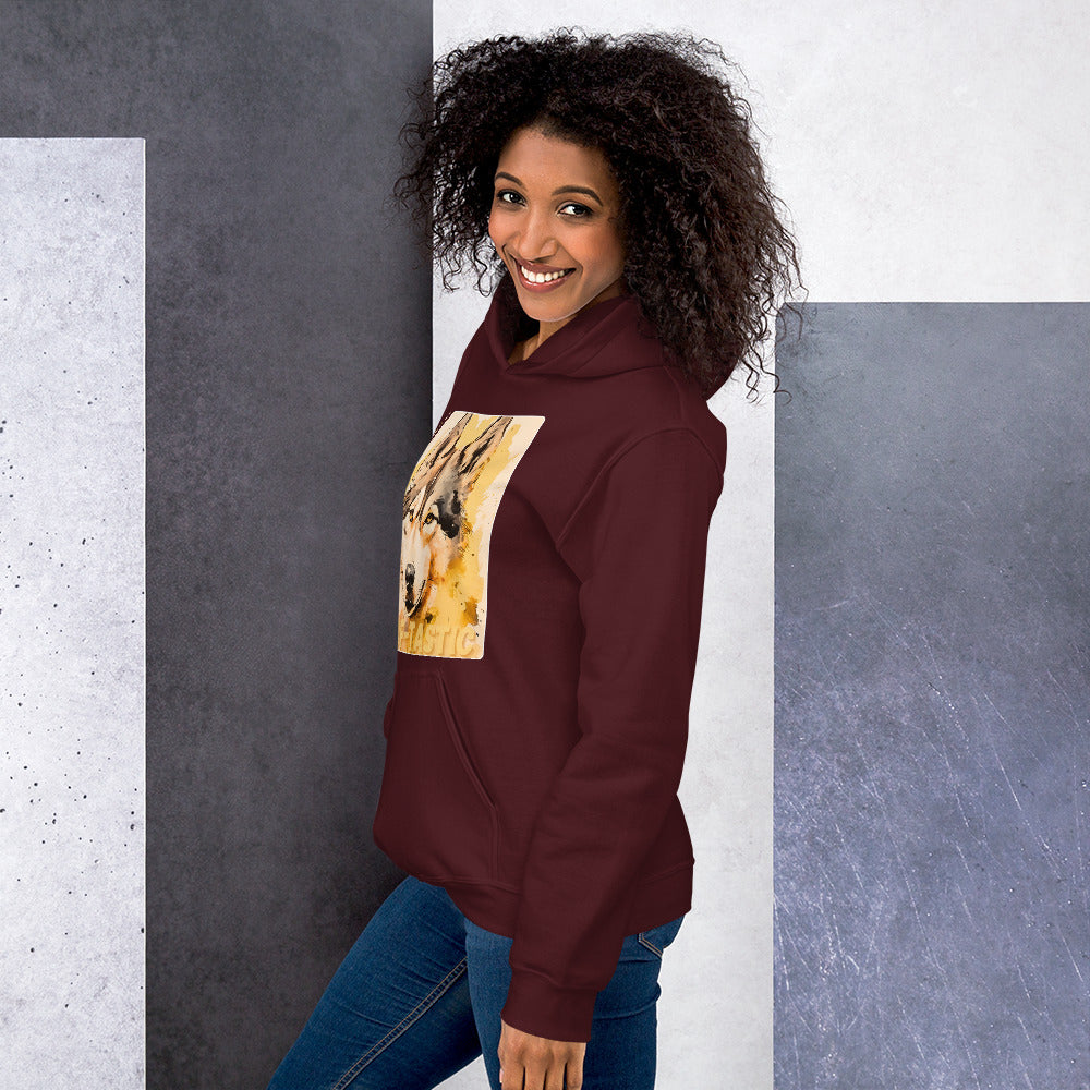 Unisex Hoodie, Woof-tastic Siberian Husky