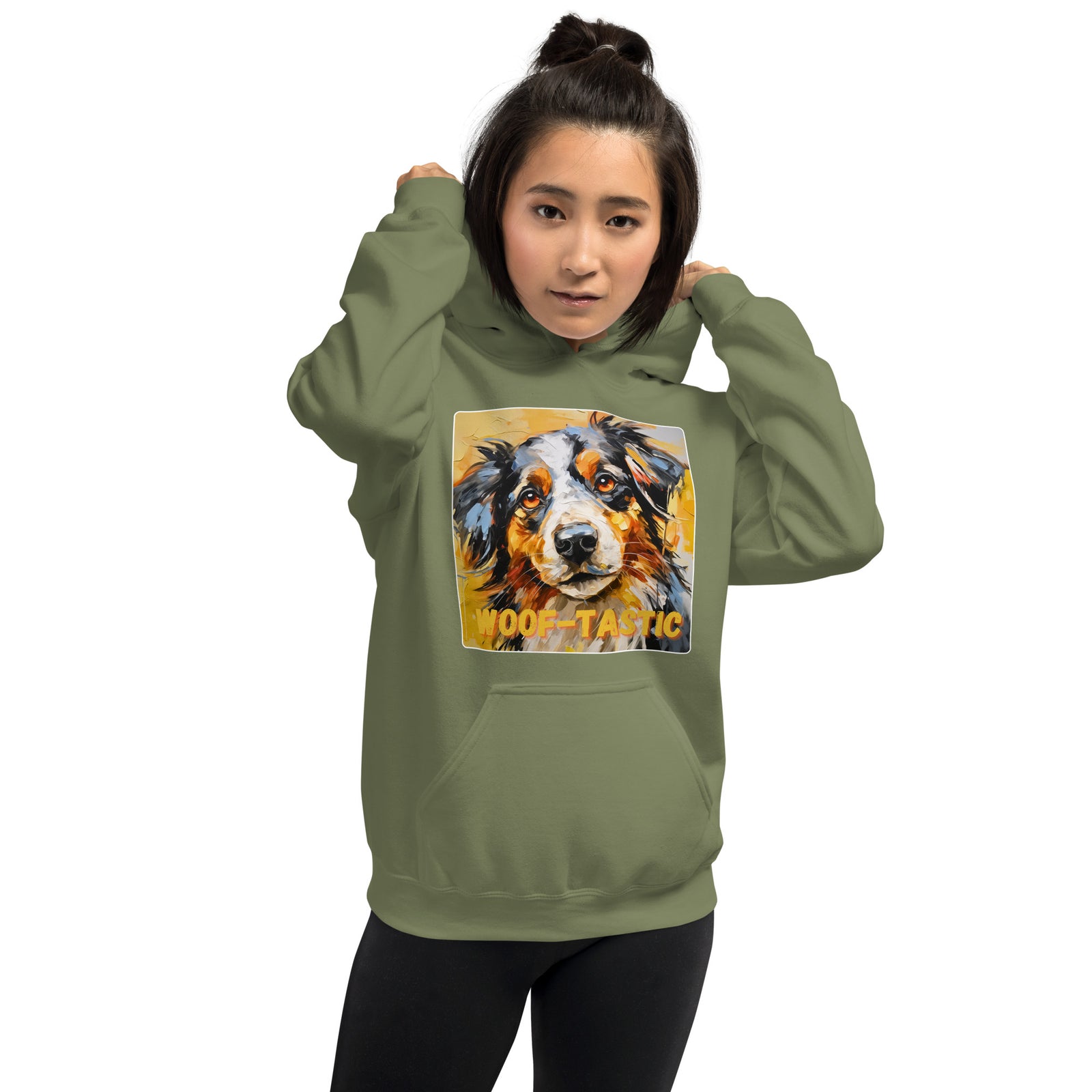 Unisex Hoodie  Woof-tastic Australian Shepherd
