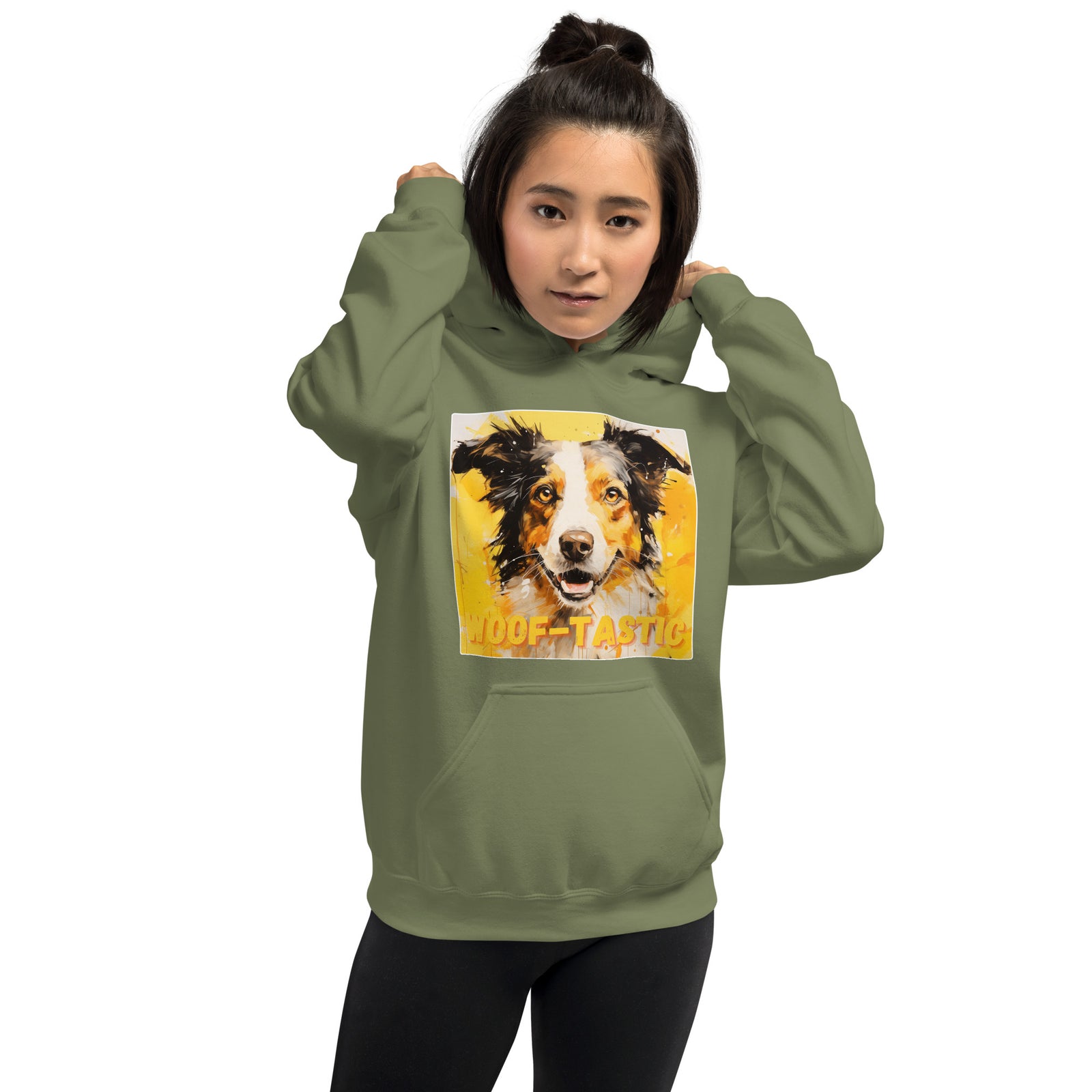Unisex Hoodie Woof-tastic Border Collie